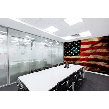 Fototapeta DIMEX | Samolepicí vliesová fototapeta na zeď Vintage americká vlajka III. MA-5-1510 | 375 x 250 cm | modrá, červená, bílá + Samolepicí vliesová fototapeta na stěnu DIMEX Vintage americká vlajka III. MA51510 v rozměru 375 x 250 cm