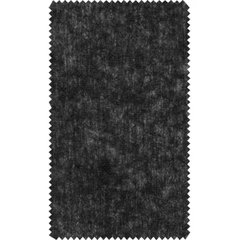 Galanterie Vlizelín nažehlovací na halenky a hedvábí Kufner 34 g/m² šíře 90 cm Balení: 1 m, Varianta: 2 černá - 8596475620529