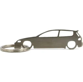 Honda Civic (5gen) 3d EG klíčenka z nerezové oceli