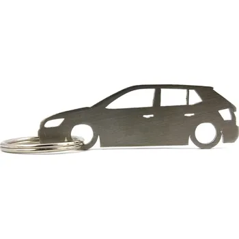 Skoda Fabia MK3 5d klíčenka z nerezové oceli