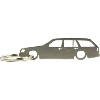 Mercedes E W124 wagon klíčenka z nerezové oceli