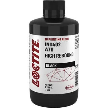 Průmyslové lepidlo Loctite 3D IND402 A70 High Rebound Resin - 1 kg / Černá