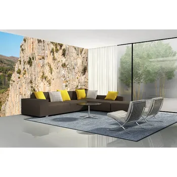 Fototapeta DIMEX | Samolepicí vliesová fototapeta na zeď Caminito del Rey MA-5-0646 | 375 x 250 cm | zelená, modrá, šedá + Samolepicí vliesová fototapeta na stěnu DIMEX Caminito del Rey MA50646 v rozměru 375 x 250 cm