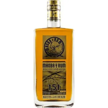 Rum Mhoba Strand's 151˚ 75,5% 0,7 l&nbsp;(holá láhev)