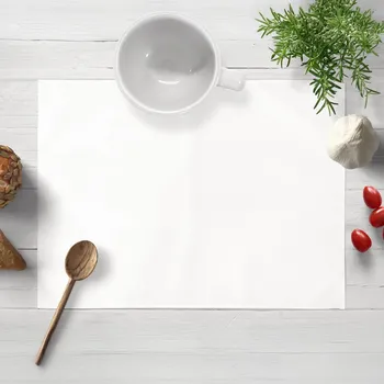 prostírání Bavlněné prostírání na stůl Moni MO-039 Bílé 30x40 cm