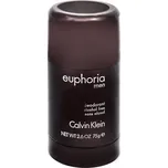 Calvin Klein Euphoria Men - tuhý deodorant 75 ml + 2 měsíce na vrácení zboží
