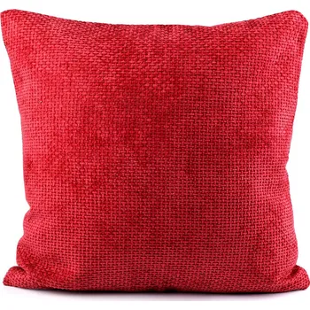 Povlak na dekorativní polštářek Povlak na polštář velvetový 45x45 cm Balení: 1 ks, Varianta: 3 červená - 8596475504676