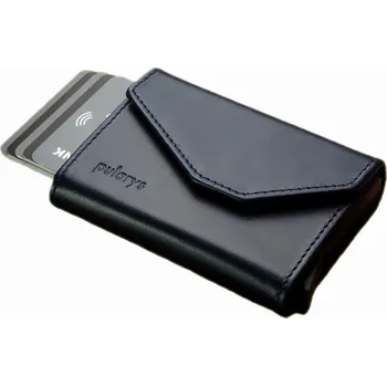 Peněženka Pularys pánská kožená peněženka Porter Go modrá