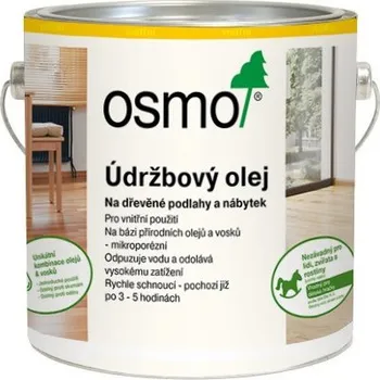 barva a nátěr na dřevo Osmo 3081 Údržbový olej/bezb. polomat 2,5 l