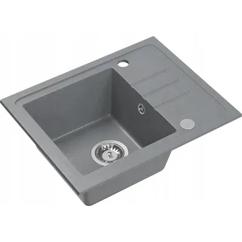 Granitový dřez Jednodřez Quadron BEN 116, granitový, šedý