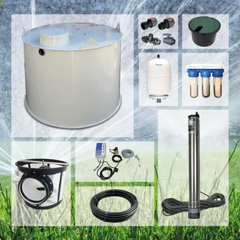 nádrž Česká nádrž - Nádrž na vodu + set dům top - 2m3