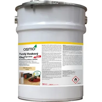 Stavební chemie Osmo 3262 RAPID Tvrdý vosk. olej, Mat 10 l