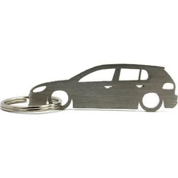 VW Volkswagen Golf MK6 5d klíčenka z nerezové oceli