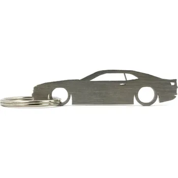 Chevrolet Camaro V gen. klíčenka z nerezové oceli