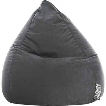 Sedací pytel Beanbag Sedací vak Easy L, ø 70 × 90 cm, antracit 29940 007