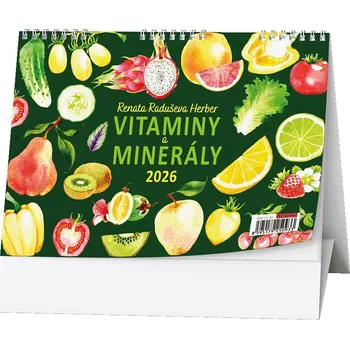 Kalendář Kalendář stolní, Vitamíny a minerály Renaty Raduševy Herber, Baloušek