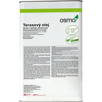 Stavební chemie Osmo 019 Terasový olej Šedý 25 l