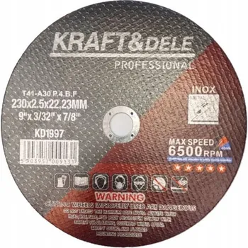 Řezný kotouč Kotouč na kov 25 kusů 230x2,5x22,23 mm