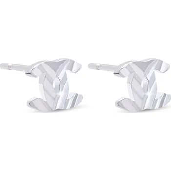 Náušnice Rhodiované stříbrné pecky 3696