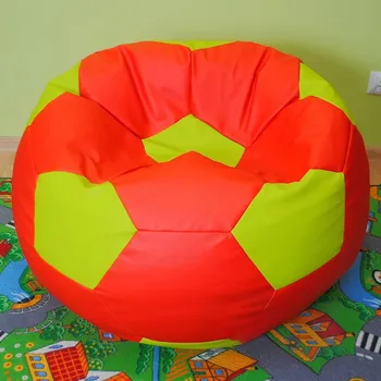 Taburet Sedací vak - míč 70 cm - červená + zelená
