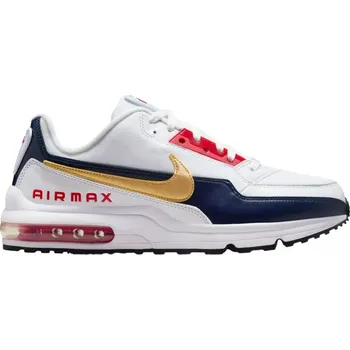 Pánské tenisky Pánská vycházková obuv NIKE-Air Max LTD 3 Premium M white/metallic gold/midnight navy Bílá 46