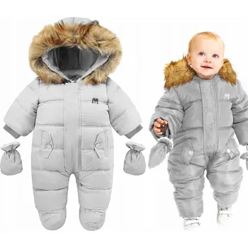 Kojenecký overall Tutumi Kids kombinéza šedá, velikost 62