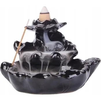 Aroma lampa AROMALAMPA KERAMICKÝ VODOPÁD AROMATERAPIE BACKFLOW + 36 KADIDEL