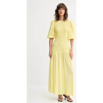 Dámské šaty Šaty Never Fully Dressed Nara NFDDR3014 žlutá 10X, vel. M