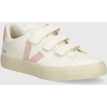 Pánské tenisky Kožené tenisky Veja Recife Logo bílá barva, RC0503696A 00X, EUR 36