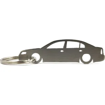 Skoda Superb MK1 limousine klíčenka z nerezové oceli