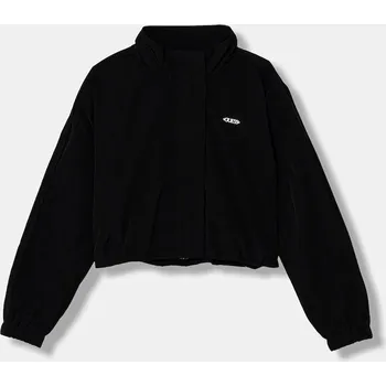 Dětská bunda Guess černá barva, J5YQ30 WHCH2 J5YQ30.WHCH2.9BYA 99X, vel. 147-157