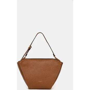 Kabelka Kožená kabelka Gianni Chiarini BLOOM BS.11796.RNGDBL hnědá 88X, vel. ONE SIZE