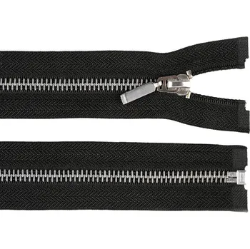 Zip Kovový zip No 5 délka 70 cm Balení: 1 ks, Varianta: 322 černá - 8591149474484