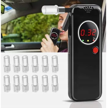 IP kamera POLICEJNÍ PROFESIONÁLNÍ ALKOHOL TESTER + 12 NÁUSTKŮ + POUZDRO