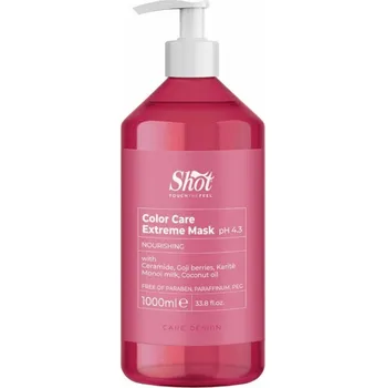 Vlasová regenerace NOVÝ: Shot Color Care Extreme Mask - extra intenzivní maska pro barvené vlasy Color Care - maska, 1000 ml