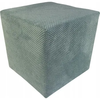 Taburet Modrý čalouněný Taburet Max Mebels