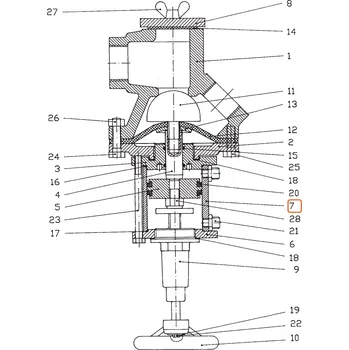 Pískovačka Tělo válce ADV-80