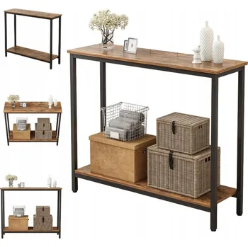 regál Regál MuvuHome 100 cm x 80 cm x 30 cm dub rustikální