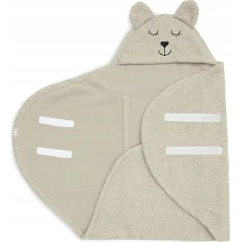 Zavinovačka Jollein Zavinovačka medvídek Boucle Olive Green