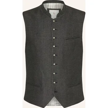 Pánská bunda Johann & Johanna Pánská Krojová Vesta, tmavě šedá /...