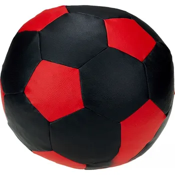 Taburet Sedací vak - míč 70 cm - černá + červená