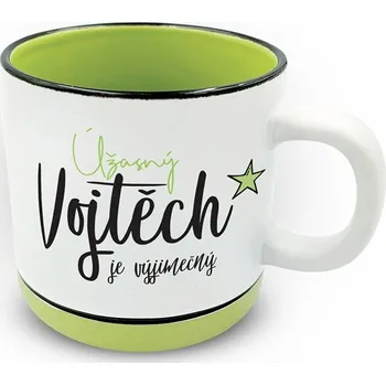 Nekupto Hrnek s potiskem 400 ml pastel - Vojtěch