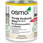 Osmo 3340 EXPRES Tvrdý voskový olej, bílý transparentní 0,75 l