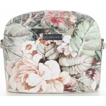 Kabelka Kožené kabelka listonoška Vittoria Gotti béžová VF5098