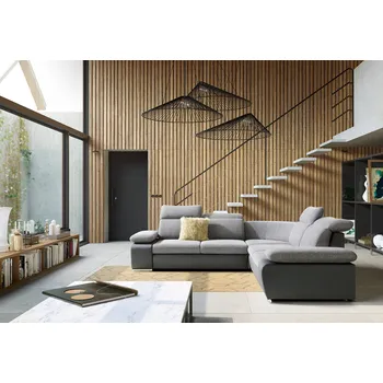 Sedací souprava PCo Rohová sedací souprava ODYSEA I, 281 cm Roh pohovky: Levý roh, Barva látky: VARDO 46 (Bordó)