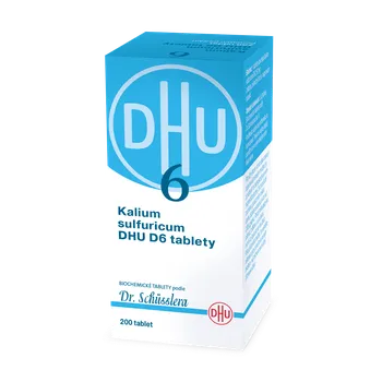 Homeopatikum DHU - DHU č.6 Kalium sulfuricum 200 tablet