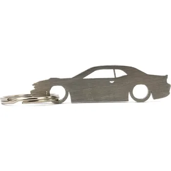 Dodge Challenger III gen. klíčenka z nerezové oceli