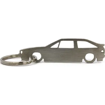 VW Volkswagen Scirocco MK2 klíčenka z nerezové oceli