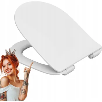 WC sedátko WC sedátko Hamberger SLIM VITRA S50 NÁHRADA bílé duroplast