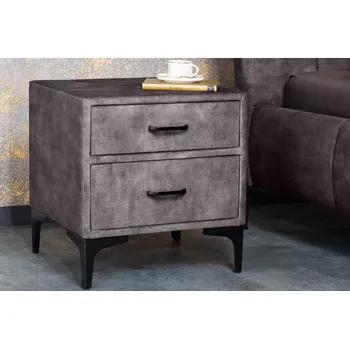 Noční stolek Noční stolek - Boutique, šedá